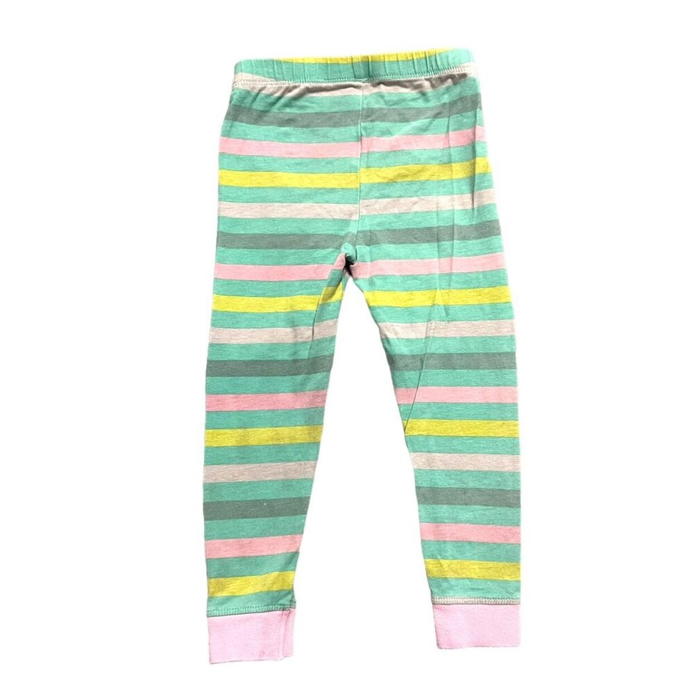 Cotton On Sz 3 Unicorn Rainbow Flowers Pajamas - Picture 8 of 9